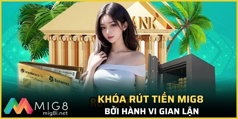 Khóa Rút Tiền Mig8: Nguyên Nhân Và Cách Khắc Phục 1 Khóa rút tiền Mig8 bởi hành vi gian lận